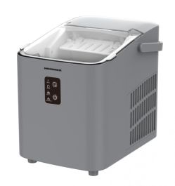 Ledomat Heinner HIM-100SL, 120 W, posoda za vodo 1 L, 12 kg/24h, siv