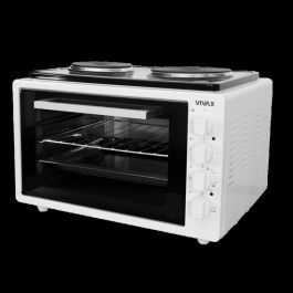 Mini pečica s kuhalnima ploščama Vivax MO-4201 W, 42 L, 2500+1500+1000 W