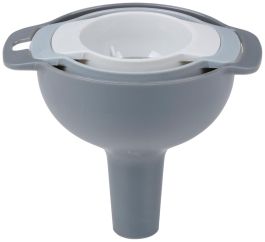 Lijak s cedilom set 3/1, 9,5x13cm / 8,x11cm / 6x10cm, pvc 
