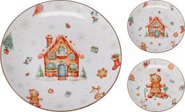 Krožnik desertni Cookie, 19,5 cm, porcelan
