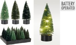 Smrečica novoletna LED, 13 cm
