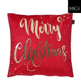 Blazina Merry Christmas, rdeča, 45×45cm
