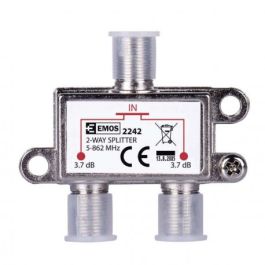 Delilec TV signala F-konektor IEC dvostranski