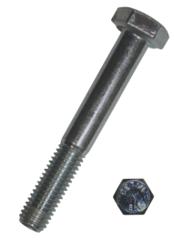 VIJAK DIN 931 MATIČNI M  6X 75 Zn 8.8 