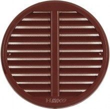 Zračnik univerzalni fi 140mm z regulacijo 75-125KS rjavi z mrežico