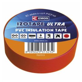 Trak izolirni  0,13x15mm 10m RDEČ Izotape 10/1 