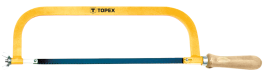 Žaga za kovino 300 mm lesen ročaj - 10a130 Topex