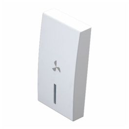 TIPKA MODUL Z LEČO VENTILATOR 1M BELI