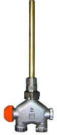 VENTIL 4P 1/2" DN15 mm RAVNI ZA DVOCEVNI SISTEM HERZ VUA-40, 1778341