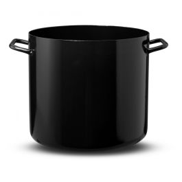 Lonec Eterna, zunaj črna, notranjost črna, premer 36 cm, višina 30 cm, volumen 30 l

