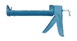 Pištola za silikonski kit - zelena 