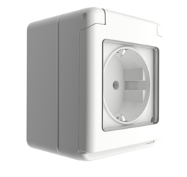 VTIČNICA VIJAČNA N/O FLUID BELA IP44