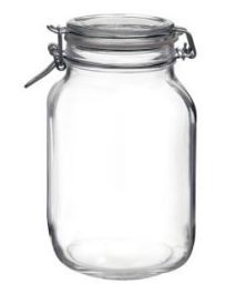 Kozarec za vlaganje s pokrovom hermetični, 2000 ml, Fido 
