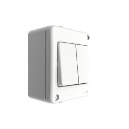 STIKALO SERIJSKO N/O FLUID BELO IP44
