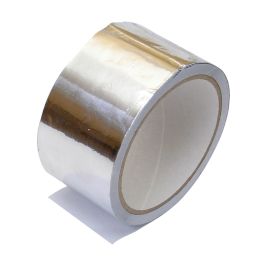 Folija zaščitna samolepilna48mmX45m
Lepilni trak iz aluminija