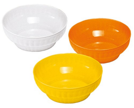 Skleda za solato 22cm, pvc, sort. barve 
