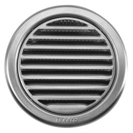 ZRAČNIK VGRADNI FI 110 INOX Z MREŽICO