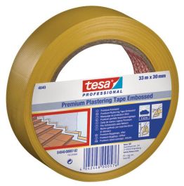Trak zaščitni lepilni Tesa  Professional, rumen, 33m x 50mm
