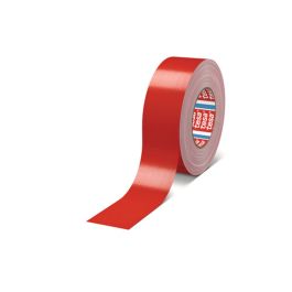 Trak lepilni večnamenski Tesa Gaffer, rdeč,  25m x 50mm