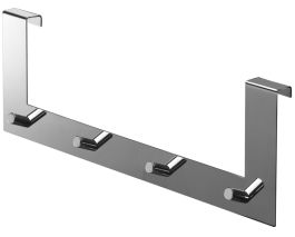 Držalo za brisače, za vrata 4/4 20 mm, inox GEDY 