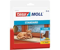 Trak tesnilni za okna Tesamoll Standard 4mm, rjav, 6m x 9mm
