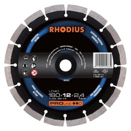 REZALKA DIAMANTNA 230x12.0x2.4x22.23 LD 40, ojačan cement, opeka, segmentna, PRO - RHODIUS