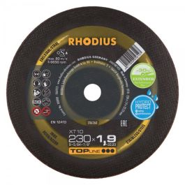 REZALKA 230x1.9x22.23 Fe/Inox XT 10, TOP - RHODIUS
25/karton