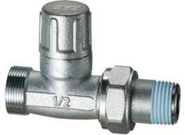 ZAKLJUČEK RADIATORSKI  3/8" DN10 mm RAVNI CU FAR A.1300
