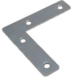 Kotnik ploščat 60x60x16mm, Zn (Pak=4kos)