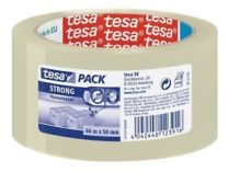 Trak lepilni pakirni Tesapack Strong, prozoren,  66m x 48mm
