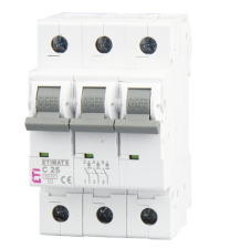 VAROVALKA ETIMAT-6 C 25A 3P 2145518 ETI