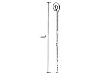 ŽICA Z ZANKO L-100 CM  100 KOS/PAK, Knauf