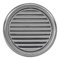 ZRAČNIK VGRADNI FI 125 INOX Z MREŽICO