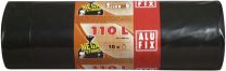 Vrečke za smeti 780x1050x0,045 my, 150l, 10/1, črne, PELD
