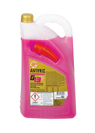 Antifriz koncentriran G12, rdeč, 5l
