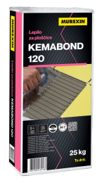 KEMABOND 120 25/1   (ADHEZIV) LEPILO ZA PLOŠČICE ZA NOTRANJO IN ZUNANJO UPORABO 48KOS/PALETO