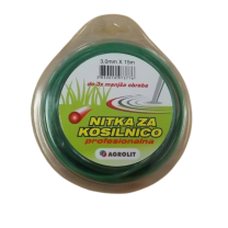NITKA ZA KOSILNICO 3.0mm/ 15m (PRO) OKROGLA