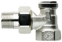 ZAKLJUČEK RADIATORSKI KOTNI 3/8" DN10 mm HEIMEIER,Regutec