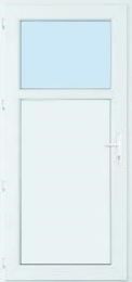 Vrata vhodna DRAVA 980x2080mm, leva, PVC bela 