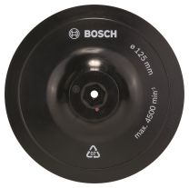 KROŽNIK BRUSILNI GUMI VELCRO 125MM,8MM BOSCH– BOSCH