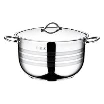 LONEC S POKROVOM 2-R INOX FI40X23CM 29L NA INDUKCIJO OMS