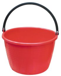 Košara okrogla z ročajem, 16 L, PVC