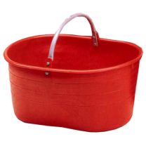 Košara ovalna 25L PVC P 30000+ročaj P30001