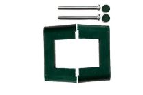 Sponka plastična 60x40 RAL 6005 zelena
