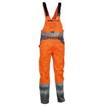 Hlače farmer Spark št.62 (oranžne z odsevnimi trakovi)
