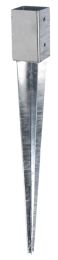 NOSILEC STEBRA za vijačenje, s konico 61x61x150x750mm