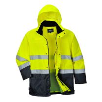 Jakna dvobarvna PW Traffic Lite št.L (rumeno-modra)