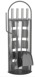 Pribor za kamin 4-delni, 66cm