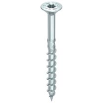 Vijak iverni Heco 3,5x40mm, (Pak=500kos), delni navoj, vgrezna glava, T20, srebrni cink