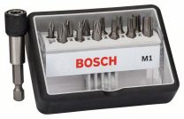 Nastavki vijačni kpl.12+1 z univ.držalom Extra hard C6,3– BOSCH